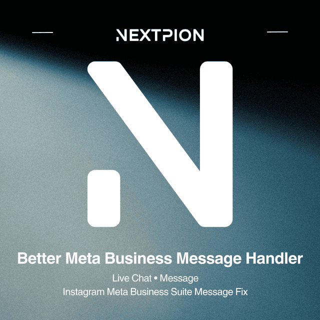 NEXTPION - Meta Business Suite Message Handler