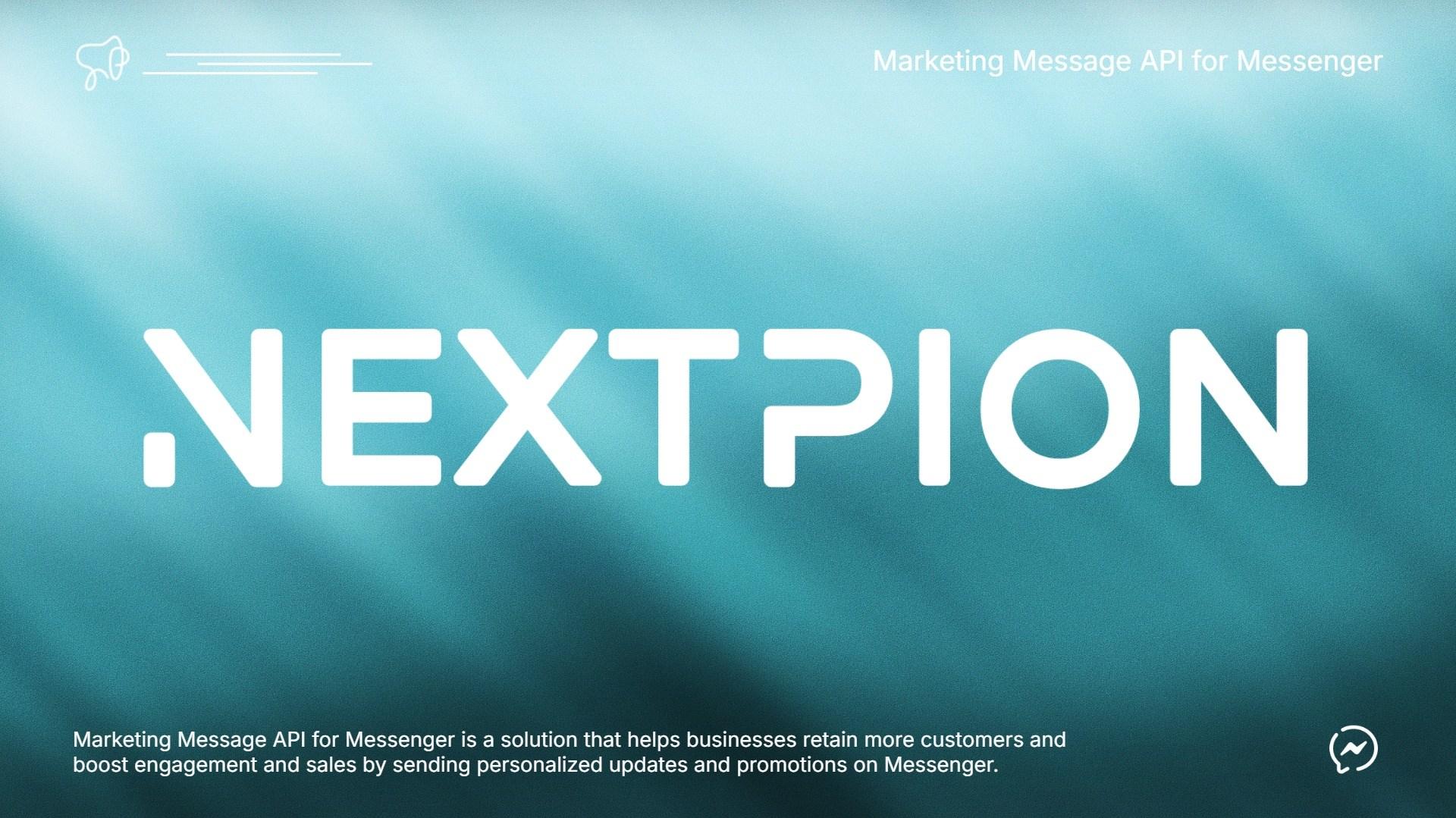 NEXTPION - Marketing Message